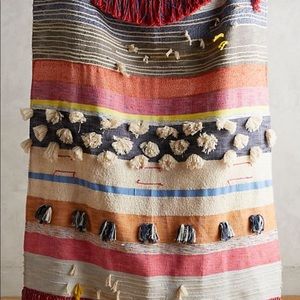 Anthropology All Roads throw blanket and 2 Shams